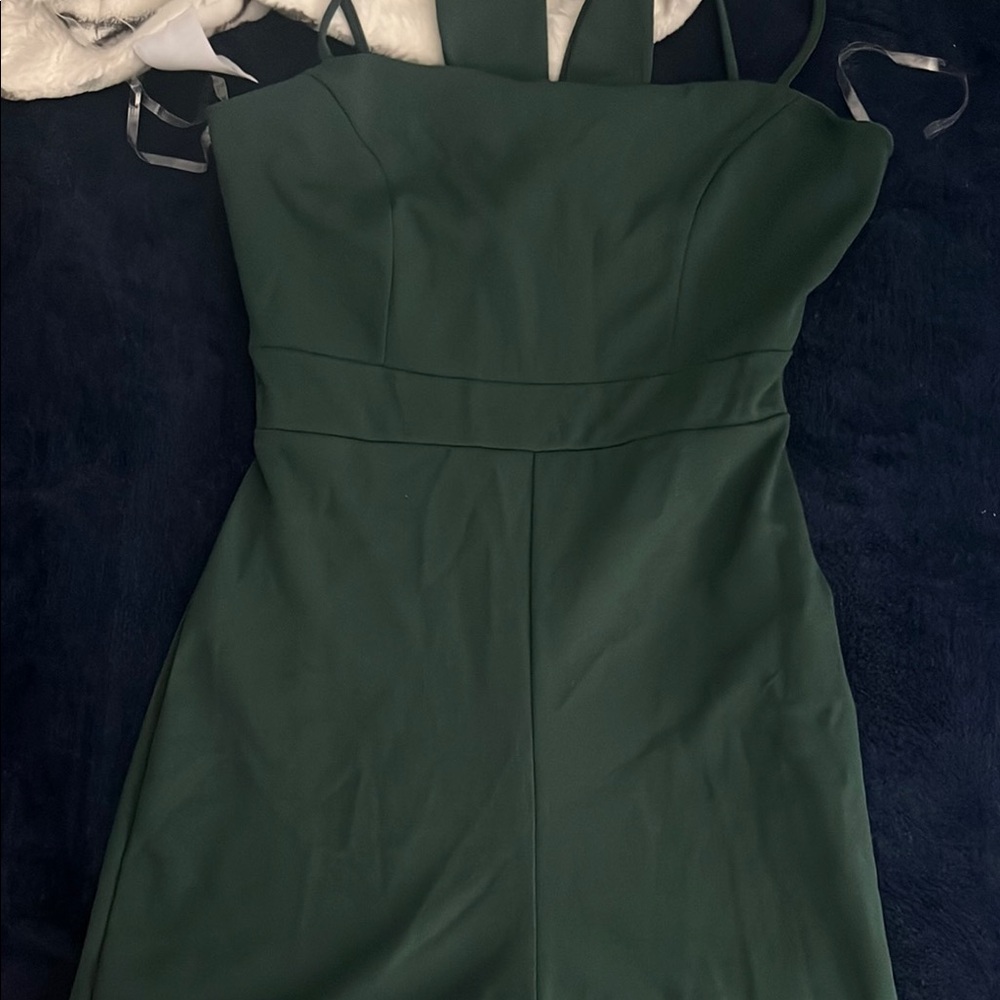 Aritzia Dark Green Romper